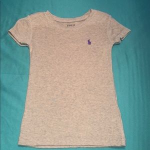 Girl fitted Ralph Lauren top